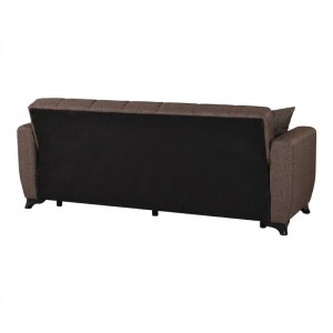 pak-418-000019-5 ΚΑΝΑΠΕΣ ΚΡΕΒΑΤΙ ΤΡΙΘΕΣΙΟΣ MODESTO PAKOWORLD ΜΕ ΑΠΟΘΗΚΕΥΤΙΚΟ ΧΩΡΟ ΚΑΦΕ ΥΦΑΣΜΑ 213X84X86ΕΚ