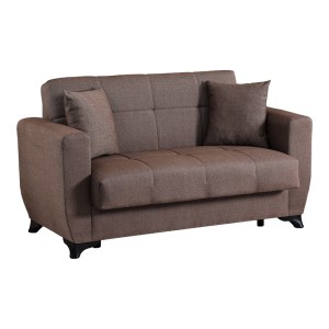 pak-418-000023-1 ΚΑΝΑΠΕΣ ΚΡΕΒΑΤΙ ΔΙΘΕΣΙΟΣ MODESTO PAKOWORLD ΜΕ ΑΠΟΘΗΚΕΥΤΙΚΟ ΧΩΡΟ ΚΑΦΕ ΥΦΑΣΜΑ 153X84X86ΕΚ