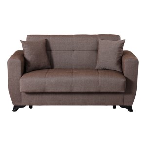 pak-418-000023-4 ΚΑΝΑΠΕΣ ΚΡΕΒΑΤΙ ΔΙΘΕΣΙΟΣ MODESTO PAKOWORLD ΜΕ ΑΠΟΘΗΚΕΥΤΙΚΟ ΧΩΡΟ ΚΑΦΕ ΥΦΑΣΜΑ 153X84X86ΕΚ