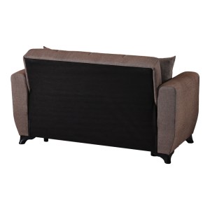 pak-418-000023-5 ΚΑΝΑΠΕΣ ΚΡΕΒΑΤΙ ΔΙΘΕΣΙΟΣ MODESTO PAKOWORLD ΜΕ ΑΠΟΘΗΚΕΥΤΙΚΟ ΧΩΡΟ ΚΑΦΕ ΥΦΑΣΜΑ 153X84X86ΕΚ