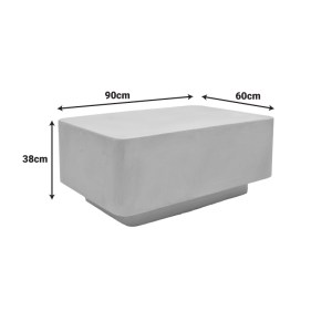 pak-419-000016-3 ΤΡΑΠΕΖΙ ΣΑΛΟΝΙΟΥ NERDE PAKOWORLD MGO ΚΡΕΜ  90X60X38ΕΚ