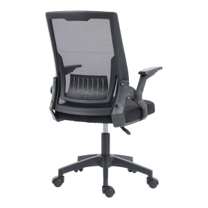 pak-420-000006-1 ΚΑΡΕΚΛΑ ΓΡΑΦΕΙΟΥ ΕΡΓΑΣΙΑΣ PENZA PAKOWORLD MESH ΧΡΩΜΑ ΜΑΥΡΟ 48X58X92-102ΕΚ