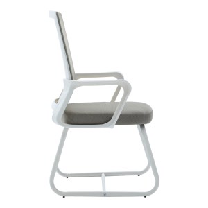 pak-420-000017-2 ΚΑΡΕΚΛΑ ΕΠΙΣΚΕΠΤΗ PALMA PAKOWORLD ΛΕΥΚΗ- MESH ΓΚΡΙ 46X52X94ΕΚ