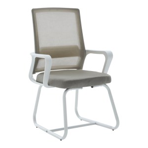 pak-420-000017 ΚΑΡΕΚΛΑ ΕΠΙΣΚΕΠΤΗ PALMA PAKOWORLD ΛΕΥΚΗ- MESH ΓΚΡΙ 46X52X94ΕΚ