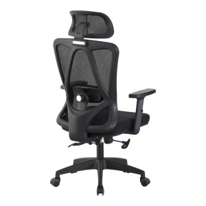 pak-421-000001-1 ΚΑΡΕΚΛΑ ΓΡΑΦΕΙΟΥ ΔΙΕΥΘΥΝΤΗ MAGIDA PAKOWORLD MESH ΜΑΥΡΟ 58.5X66X115-125ΕΚ