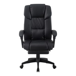 pak-421-000005-2 ΚΑΡΕΚΛΑ ΓΡΑΦΕΙΟΥ ΔΙΕΥΘΥΝΤΗ ΜΕ ΥΠΟΠΟΔΙΟ GARNUT PAKOWORLD PU ΜΑΥΡΟ 69X75X116-126ΕΚ