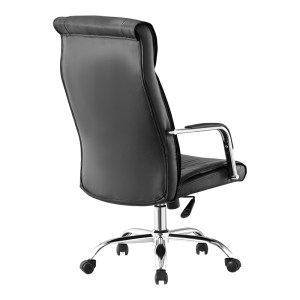pak-421-000009-1 ΚΑΡΕΚΛΑ ΓΡΑΦΕΙΟΥ ΔΙΕΥΘΥΝΤΗ BIANI PAKOWORLD PU ΜΑΥΡΟ 56X70X107-115ΕΚ