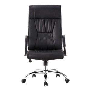 pak-421-000009-3 ΚΑΡΕΚΛΑ ΓΡΑΦΕΙΟΥ ΔΙΕΥΘΥΝΤΗ BIANI PAKOWORLD PU ΜΑΥΡΟ 56X70X107-115ΕΚ