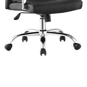 pak-421-000009-5 ΚΑΡΕΚΛΑ ΓΡΑΦΕΙΟΥ ΔΙΕΥΘΥΝΤΗ BIANI PAKOWORLD PU ΜΑΥΡΟ 56X70X107-115ΕΚ
