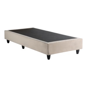 pak-424-000028-2 ΚΡΕΒΑΤΙ ΜΟΝΟ ΥΠΟΣΤΡΩΜΑ PAKDA PAKOWORLD ΚΡΕΜ ΒΕΛΟΥΔΟ 90X200ΕΚ