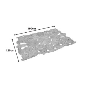 pak-432-000005-1 ΧΑΛΙ BORDA PAKOWORLD ΓΙΟΥΤΑ ΣΕ ΦΥΣΙΚΗ ΑΠΟΧΡΩΣΗ 120X190ΕΚ