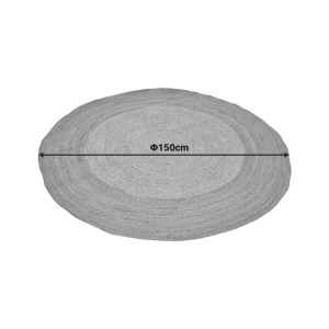 pak-432-000019-1 ΧΑΛΙ NEBON PAKOWORLD ΜΠΛΕ ΜΕ ΦΥΣΙΚΗ ΑΠΟΧΡΩΣΗ ΓΙΟΥΤΑ Φ150ΕΚ