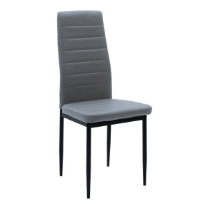 pak-499-000043 ΚΑΡΕΚΛΑ PARKER PAKOWORLD ΑΝΘΡΑΚΙ PU ΜΕ ΜΕΤΑΛΛΙΚΟ ΜΑΥΡΟ ΠΟΔΙ 41X48X96ΕΚ