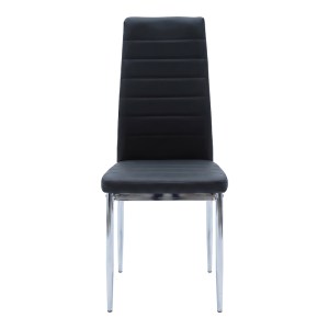 pak-499-000049-4 ΚΑΡΕΚΛΑ PARKER PAKOWORLD ΜΑΥΡΟ PU ΜΕ ΠΟΔΙ ΧΡΩΜΙΟΥ 41X48X96ΕΚ