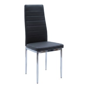 pak-499-000049 ΚΑΡΕΚΛΑ PARKER PAKOWORLD ΜΑΥΡΟ PU ΜΕ ΠΟΔΙ ΧΡΩΜΙΟΥ 41X48X96ΕΚ