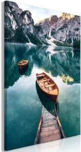 pol-161283769 ΠΙΝΑΚΑΣ - BOATS IN DOLOMITES (1 PART) VERTICAL - 60X90