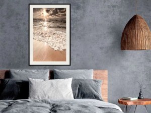 pol-161683989 ΑΦΙΣΑ - BEACH OF MEMORIES - 30X45 - ΜΑΥΡΟ - ΜΕ ΠΑΣΠΑΡΤΟΥ