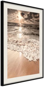 pol-161684049 ΑΦΙΣΑ - BEACH OF MEMORIES - 20X30 - ΜΑΥΡΟ - ΜΕ ΠΑΣΠΑΡΤΟΥ