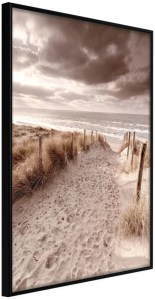 pol-161855639 ΑΦΙΣΑ - SANDY PATH  - 40X60 - ΜΑΥΡΟ - ΧΩΡΙΣ ΠΑΣΠΑΡΤΟΥ