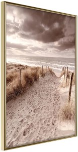 pol-161855659 ΑΦΙΣΑ - SANDY PATH  - 40X60 - ΧΡΥΣΟ - ΧΩΡΙΣ ΠΑΣΠΑΡΤΟΥ