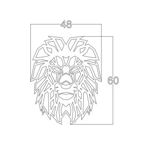 pol - 161945079 ΔΙΑΚΟΣΜΗΤΙΚΟ ΤΟΙΧΟΥ LION