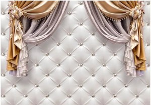 pol-161958719 ΑΥΤΟΚΟΛΛΗΤΗ ΦΩΤΟΤΑΠΕΤΣΑΡΙΑ - CURTAIN OF LUXURY - 196X140