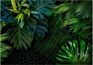 pol-161959539 ΑΥΤΟΚΟΛΛΗΤΗ ΦΩΤΟΤΑΠΕΤΣΑΡΙΑ - DARK JUNGLE - 294X210