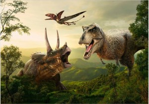 pol-161960569 ΑΥΤΟΚΟΛΛΗΤΗ ΦΩΤΟΤΑΠΕΤΣΑΡΙΑ - DINOSAUR SQUARE - 147X105