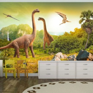 pol-161960659 ΑΥΤΟΚΟΛΛΗΤΗ ΦΩΤΟΤΑΠΕΤΣΑΡΙΑ - DINOSAURS - 196X140