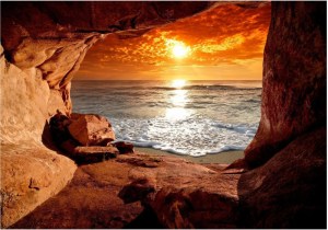pol-161962719 ΑΥΤΟΚΟΛΛΗΤΗ ΦΩΤΟΤΑΠΕΤΣΑΡΙΑ - EXIT FROM THE CAVE - 98X70