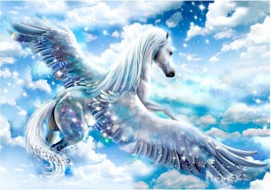 pol-161985309 ΑΥΤΟΚΟΛΛΗΤΗ ΦΩΤΟΤΑΠΕΤΣΑΡΙΑ - PEGASUS (BLUE) - 147X105
