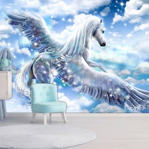 pol-161985319 ΑΥΤΟΚΟΛΛΗΤΗ ΦΩΤΟΤΑΠΕΤΣΑΡΙΑ - PEGASUS (BLUE) - 196X140