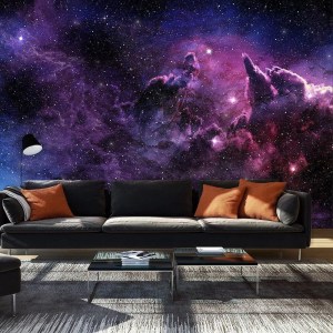pol-161987699 ΑΥΤΟΚΟΛΛΗΤΗ ΦΩΤΟΤΑΠΕΤΣΑΡΙΑ - PURPLE NEBULA - 343X245