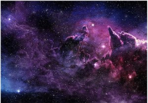 pol-161987709 ΑΥΤΟΚΟΛΛΗΤΗ ΦΩΤΟΤΑΠΕΤΣΑΡΙΑ - PURPLE NEBULA - 392X280