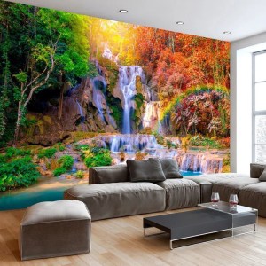 pol-161999519 ΑΥΤΟΚΟΛΛΗΤΗ ΦΩΤΟΤΑΠΕΤΣΑΡΙΑ - TAT KUANG SI WATERFALLS - 147X105