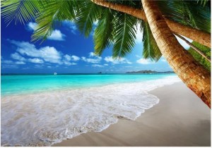 pol-162001719 ΑΥΤΟΚΟΛΛΗΤΗ ΦΩΤΟΤΑΠΕΤΣΑΡΙΑ - TROPICAL ISLAND - 294X210