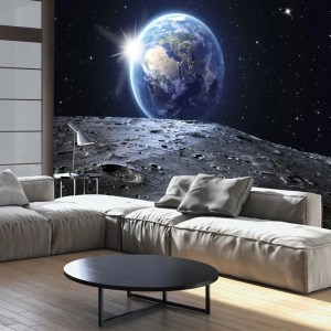 pol-162004159 ΑΥΤΟΚΟΛΛΗΤΗ ΦΩΤΟΤΑΠΕΤΣΑΡΙΑ - VIEW OF THE BLUE PLANET - 343X245