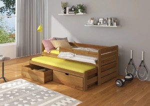 pol-162405369 ΠΑΙΔΙΚΟ ΚΡΕΒΑΤΙ MIRKO-200 X 90-ΜΕ ΠΡΟΣΤΑΤΕΥΤΙΚΟ-DRUS