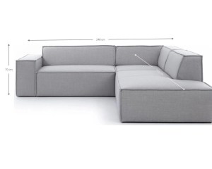 pol-162697339 ΓΩΝΙΑΚΟΣ ΚΑΝΑΠΕΣ FUBU S-ΓΚΡΙ-ΔΕΞΙΑ