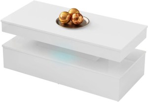 pol - 162716169 ΤΡΑΠΕΖΑΚΙ ΣΑΛΟΝΙΟΥ GLOSSA 2D ΜΕ LED-LEUKO-LEUKO GUALISTERO