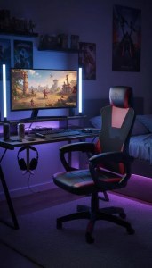 pol - 162767549 ΚΑΡΕΚΛΑ GAMING RAPTOR ACE-KOKKINO