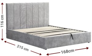 pol-162780509 ΕΠΕΝΔΥΜΕΝΟ ΚΡΕΒΑΤΙ DENZEL-GKRI-160X200-LIFT-STORAGE