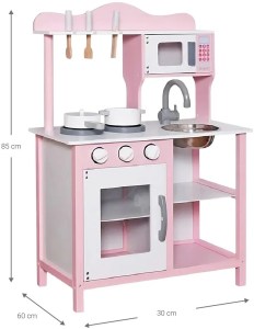 pol - 162782259 ΠΑΙΔΙΚΗ ΚΟΥΖΙΝΑ JOYLAND BALTIMORE-ROZ