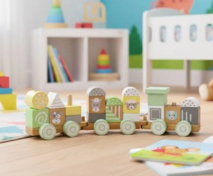pol - 162782499 ΠΑΙΔΙΚΟ ΤΡΕΝΑΚΙ ΜΕ ΤΟΥΒΛΑΚΙΑ JOYLAND TRAIN BLOCKS