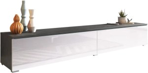 pol-163047339 ΕΠΙΠΛΟ ΤΗΛΕΟΡΑΣΗΣ  LOWBOARD D 180-ΛΕΥΚΟ - ΑΝΘΡΑΚΙ