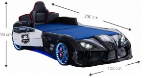 pol-163060669 ΠΑΙΔΙΚΟ ΚΡΕΒΑΤΙ POLICE RACER LED