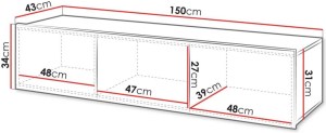 pol-16797299 ΕΠΙΠΛΟ ΤΗΛΕΟΡΑΣΗΣ CALABRINI-ΦΥΣΙΚΟ-ΜΗΚΟΣ: 150 ΕΚ.
