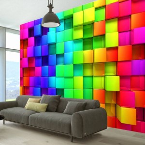 pol-16955559 ΦΩΤΟΤΑΠΕΤΣΑΡΙΑ - COLOURFUL CUBES 400X280