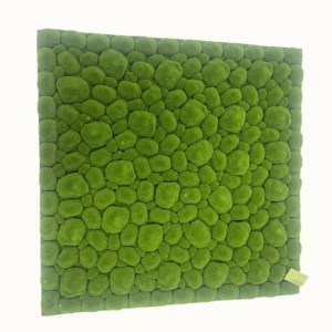 sg-0002-7 SUPERGREENS ΤΕΧΝΗΤΗ ΦΥΛΛΩΣΙΑ MOSS ″3D BUN″ ΠΡΑΣΙΝΗ 100X100 ΕΚ.
