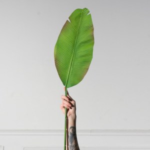 sg-0171-7 SUPERGREENS ΤΕΧΝΗΤΟ ΦΥΛΛΟ ΠΟΥΛΙ ΤΟΥ ΠΑΡΑΔΕΙΣΟΥ ″STRELITZIA REGINAE″ ΠΡΑΣΙΝΟ 94 ΕΚ.